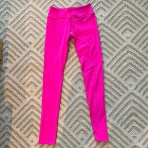Bright Pink Beyond Yoga Leggings